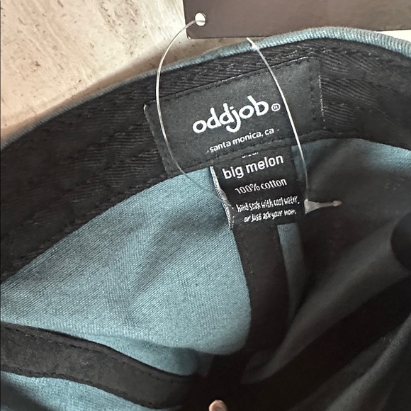 Oddjob hats, Washed dad hat 100% cotton, washed teal. Brand new - Picture 2 of 5